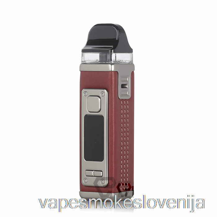 Vape Petrol Smok Rpm 4 60w Pod Sistem Rdeče Usnje